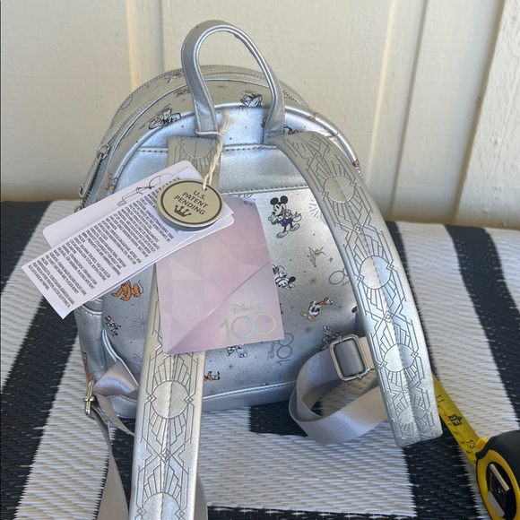 Disney Silver Mini Backpack - Picture 6 of 12